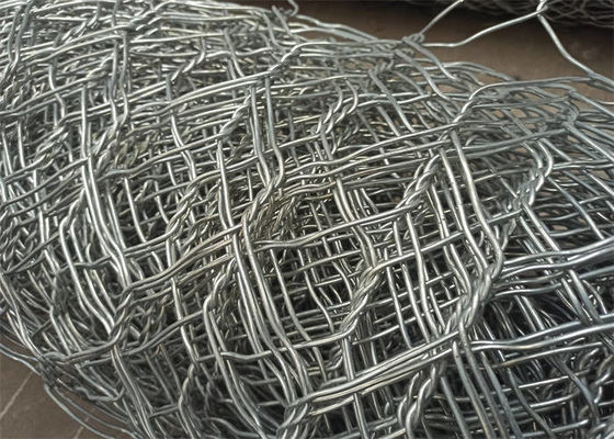 Caselle di gabion galvanizzate multiuso Maglia esagonale Cesti di gabion di 2,0-4,0 mm di diametro