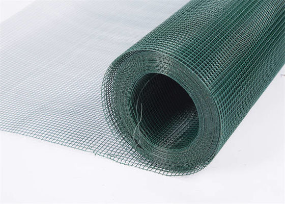 Parco giochi Verdi PVC Rivestiti Rulli di maglia di acciaio, pannelli di filo saldato in acciaio inox