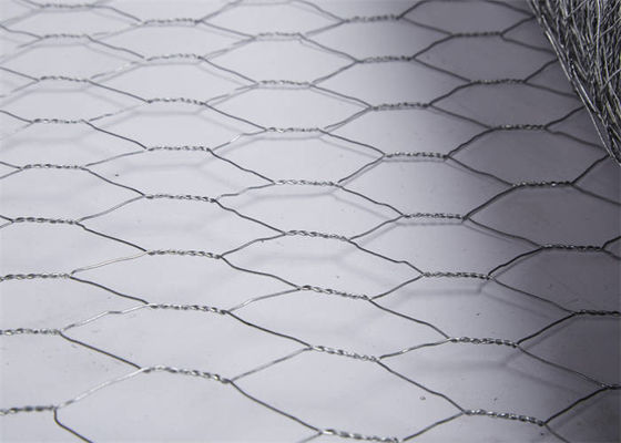 Acciaio inossidabile Griglia di filo esagonale Rivestimento di zinco Facile installazione