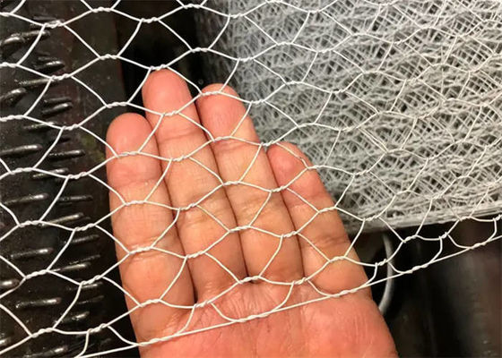 Galvanizzato a caldo dopo la tessitura di rete di filo esagonale per la protezione dei pendii