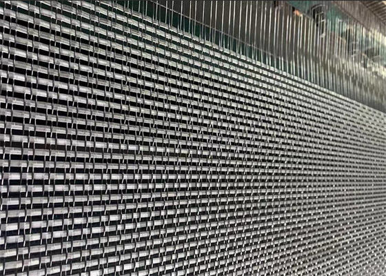 Maglia di filo architettonico in acciaio inossidabile di tipo H