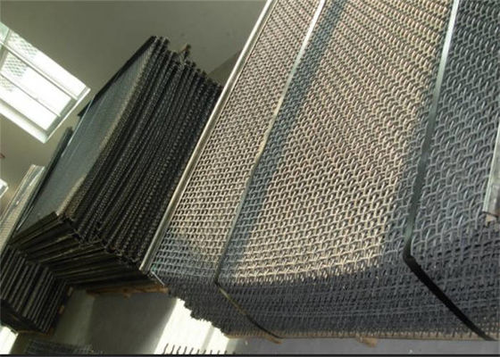 Schermo vibrante a maglia tessuta di acciaio al carbonio per la filtrazione