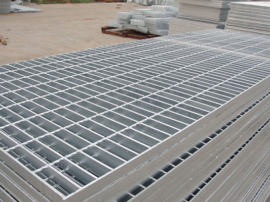 Griglia di acciaio galvanizzato a caldo 32x4 mm 30x100 mm di drenaggio Griglia di barra galvanizzata