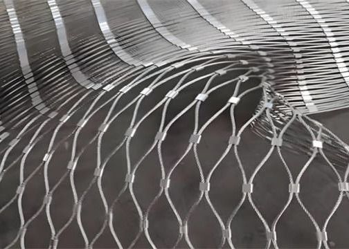 Griglia di filo architettonico leggero tipo ferruola Griglia di filo in acciaio inossidabile flessibile